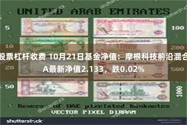 股票杠杆收费 10月21日基金净值：摩根科技前沿混合A最新净值2.133，跌0.02%